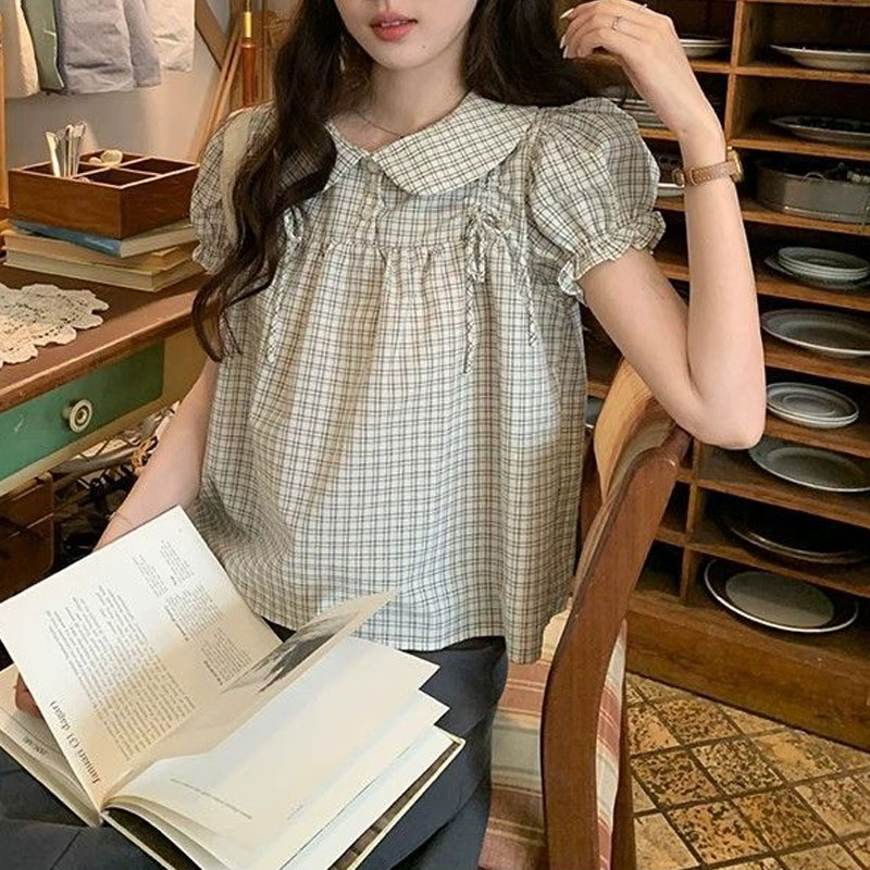 Korean Lifestyle - Chemisier coréen élégant pour femme, style