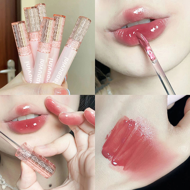 Lip Tint Korean - Gloss à lèvres liquide coréen rouge