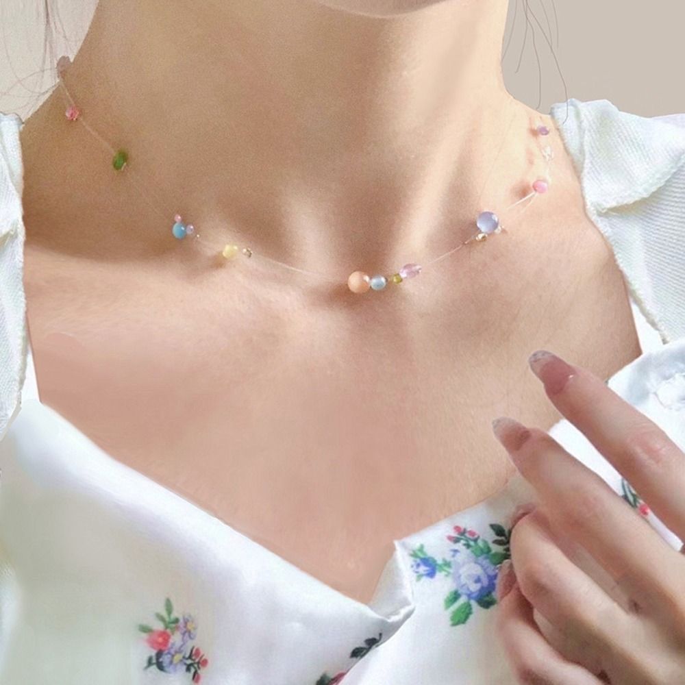 Collier tendance en alliage st - Korean Girls Lifestyle avis et prix