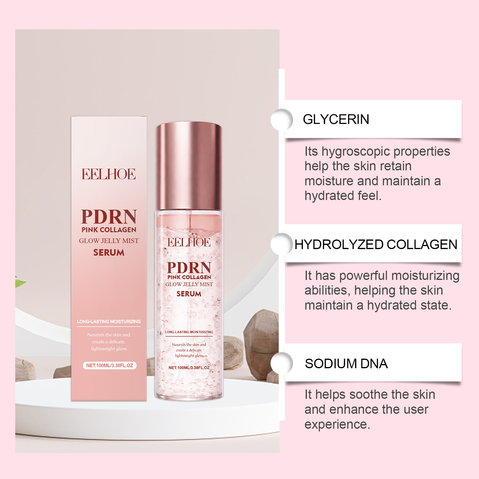 Spray d'essence de collagène,  - Essence Serum Toner avis et prix