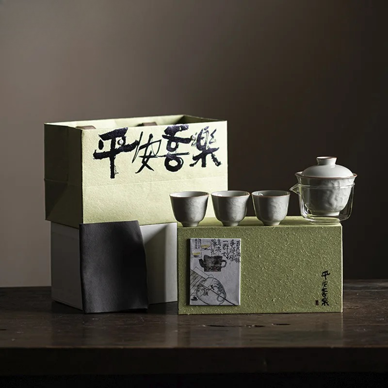 Ensemble de bols à couvercle e - Korean Tea Set avis et prix