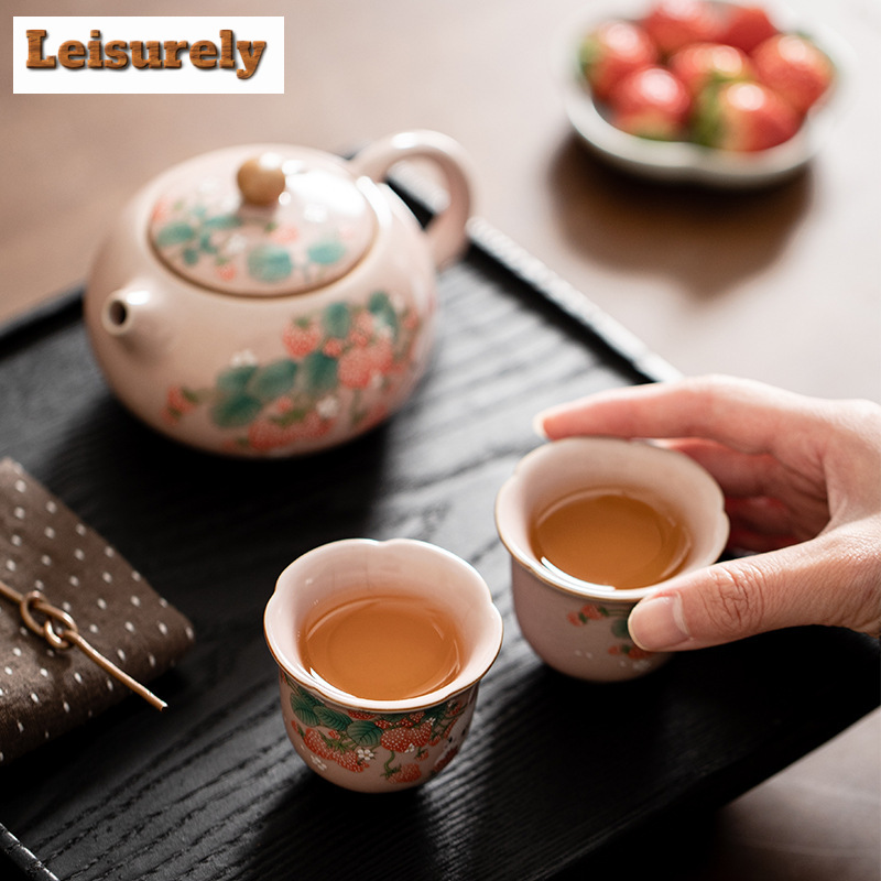 Tasse à thé antique rose Ru Ki - Korean Tea Set avis et prix