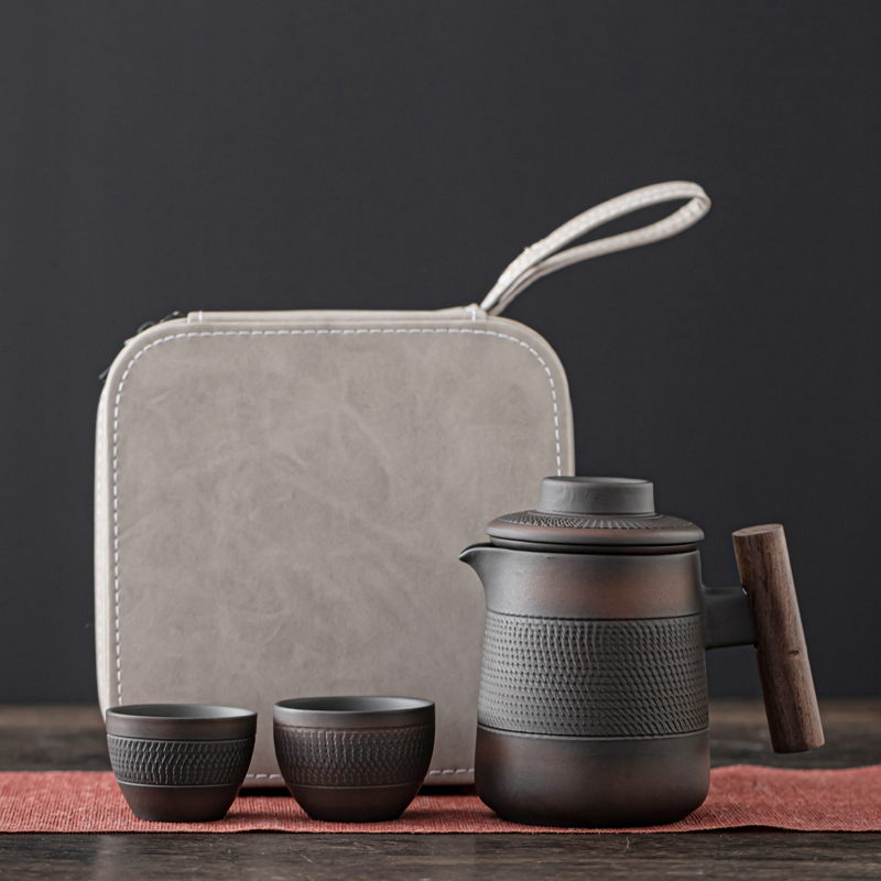 Service à thé rétro en poterie - Korean Tea Set avis et prix