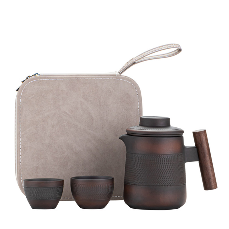 Service à thé rétro en poterie - Korean Tea Set avis et prix