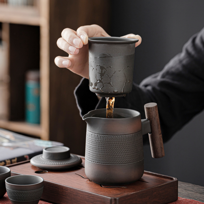 Service à thé rétro en poterie - Korean Tea Set avis et prix