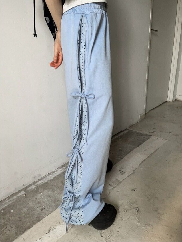 Pantalon décontracté à pois et - Korean Pants Lifestyle avis et prix