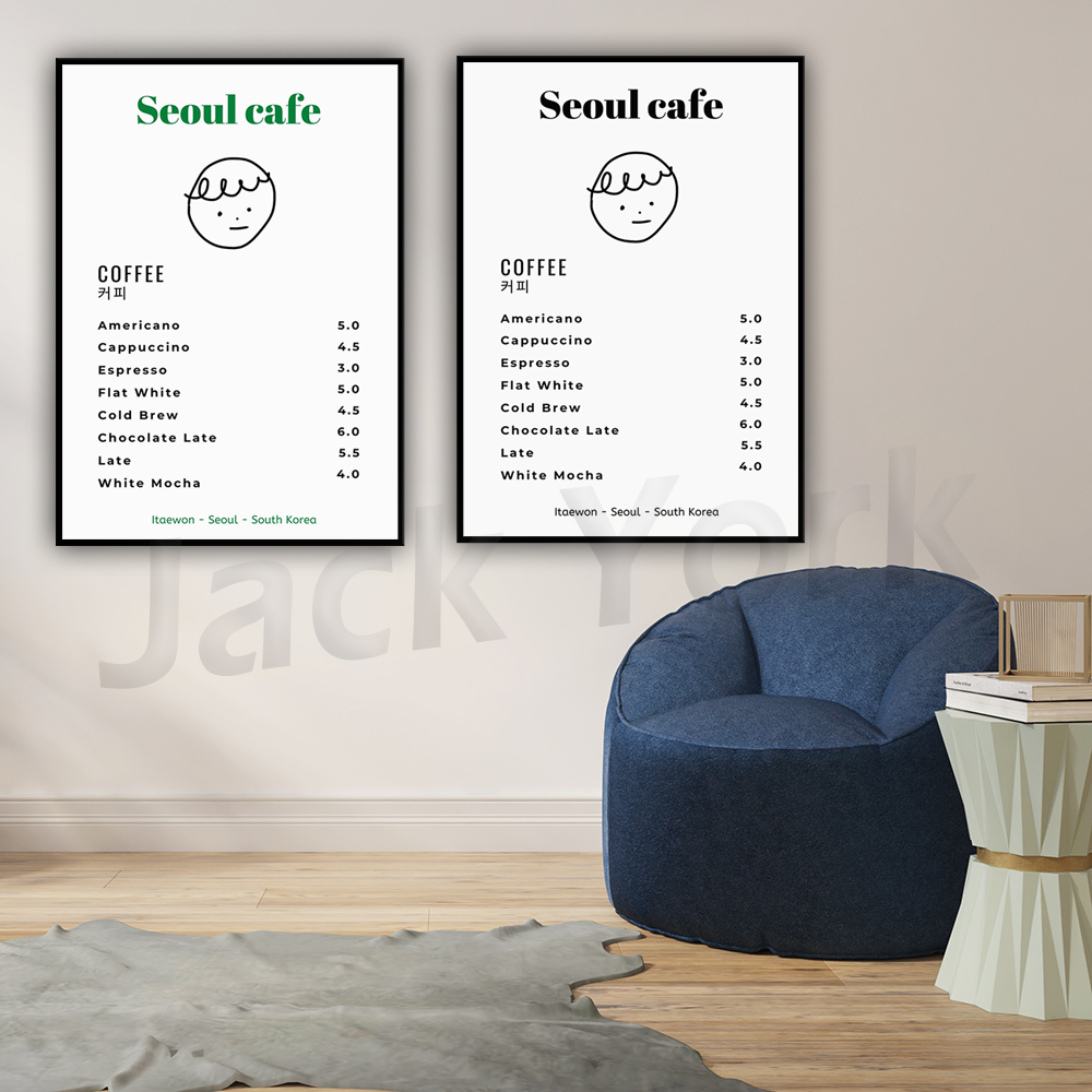 Seoul 73Print Wall Art Poster, - Korean Arts And Lifestyle avis et prix