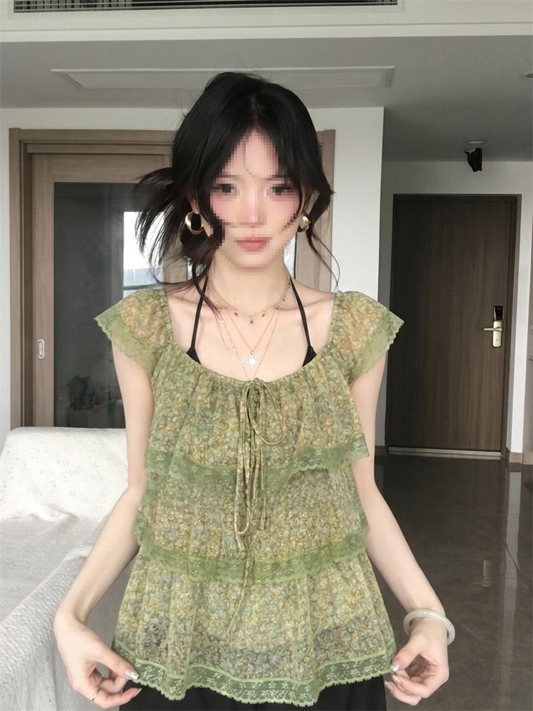   Chemisier imprimé en moussel - Korean Lifestyle avis et prix